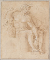 N+ 007
<br/>
Mannelijk naakt op sokkel
<br/>
<em>Anoniem It (16de eeuw)</em>